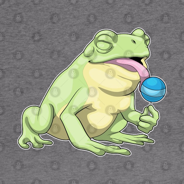 Frog Lollipop by Markus Schnabel